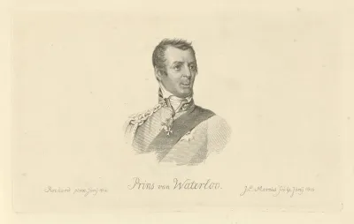 Portret van Arthur Wellesley Wellington, prins van Waterloo