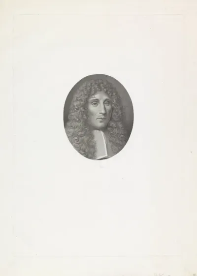 Portret van arts, bioloog en dichter Francesco Redi