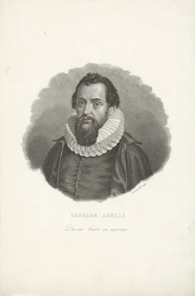 Portret van arts Gaspare Aselli