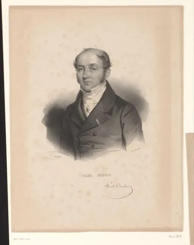 Portret van arts Paul Antoine Dubois