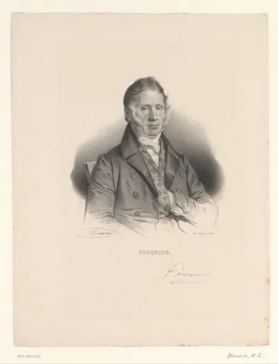 Portret van arts Pierre Fouquier