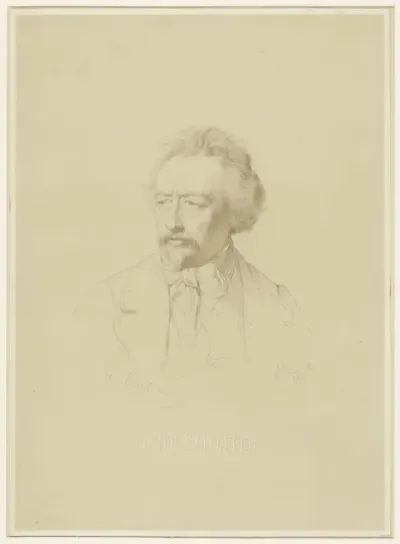 Portret van Ary Scheffer