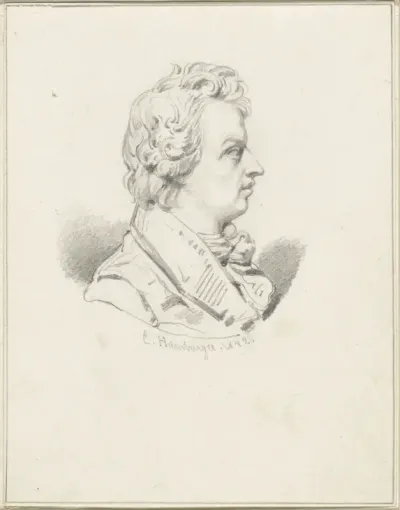 Portret van Ary Scheffer