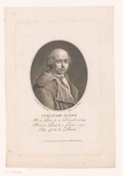 Portret van Athanase Auger
