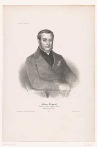 Portret van Athanase-Charles Coquerel