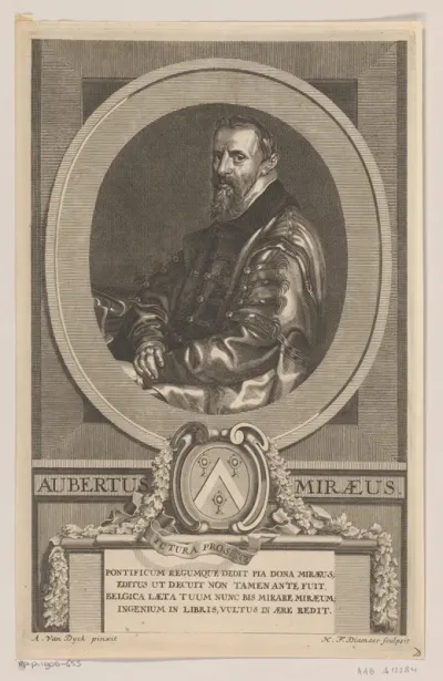 Portret van Aubert le Mire