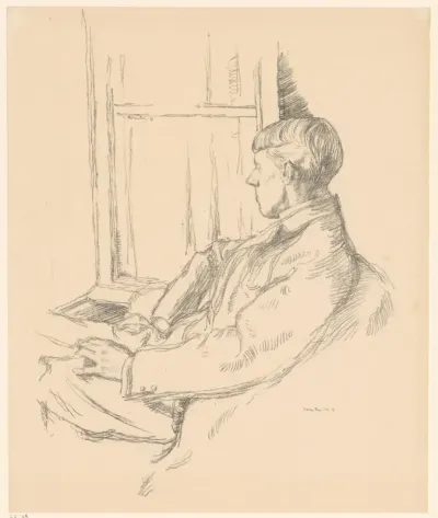 Portret van Aubrey Beardsley