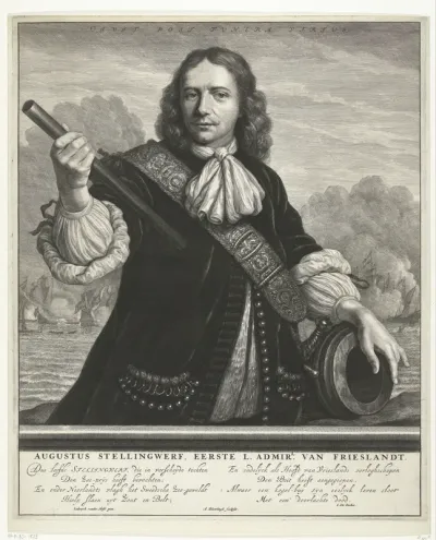 Portret van Aucke Stellingwerff