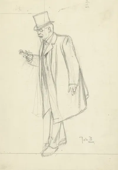 Portret van August Allebé