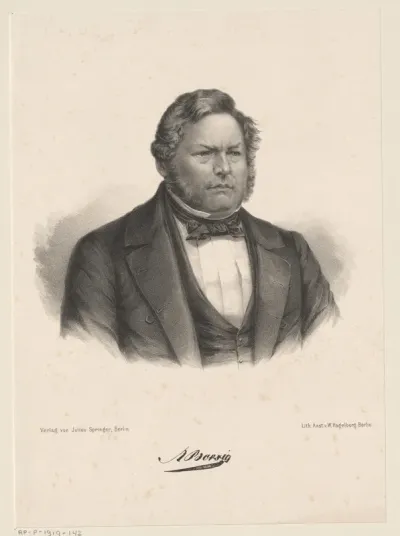 Portret van August Borsig