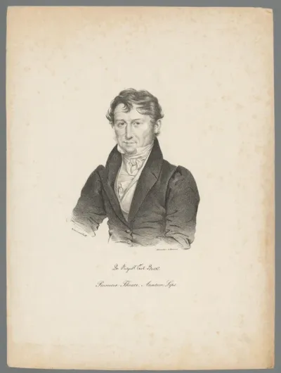 Portret van August Carl Bock
