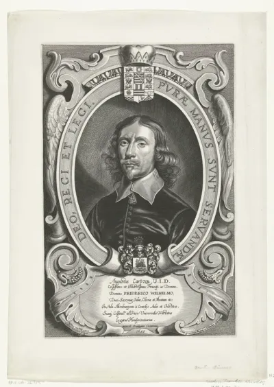 Portret van August Carpzow