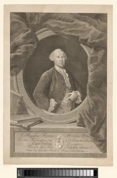 Portret van August Florens Rivinus
