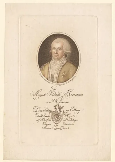 Portret van August Friedrich Hermann Wissmann