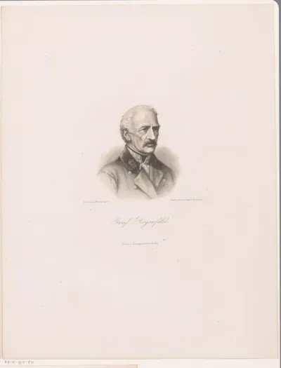 Portret van August, Graf von Degenfeld-Schonburg