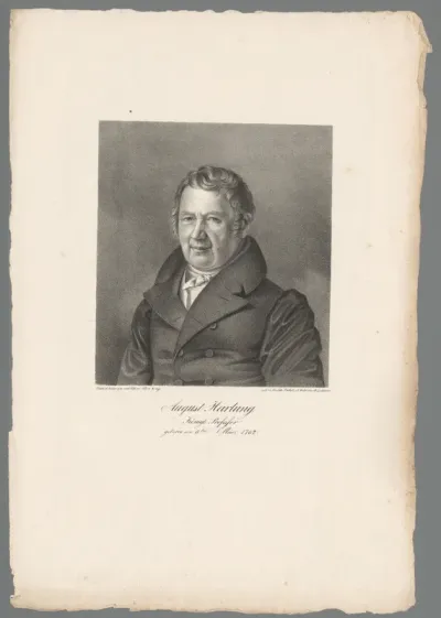 Portret van August Hartung
