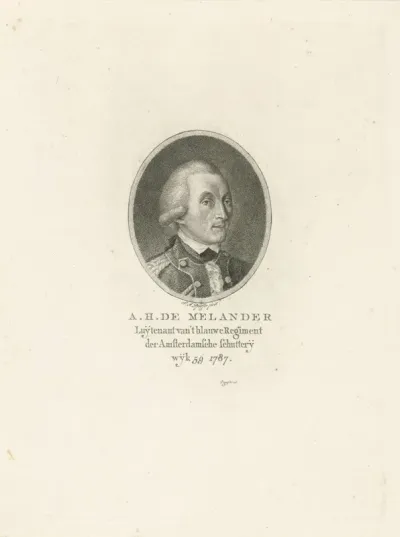 Portret van August Hendrik de Melander