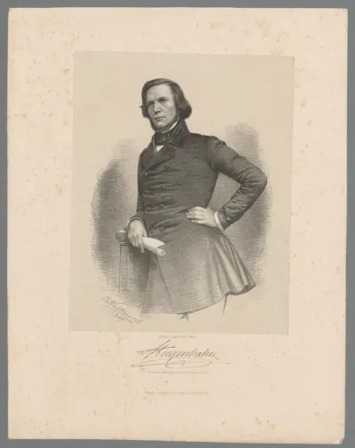 Portret van August Hergenhahn