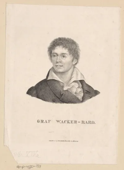 Portret van August Joseph Ludwig von Wackerbarth