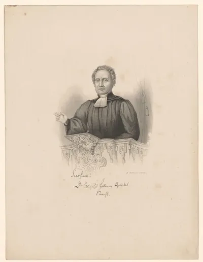 Portret van August Ludwig Gottlob Krehl