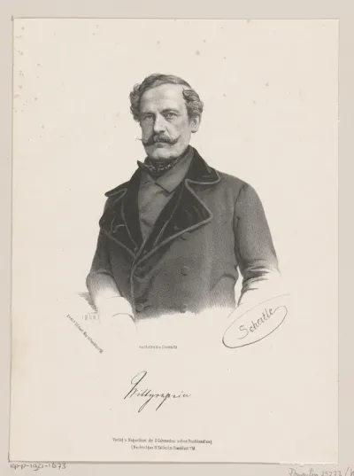 Portret van August Ludwig von Sayn-Wittgenstein-Berleburg