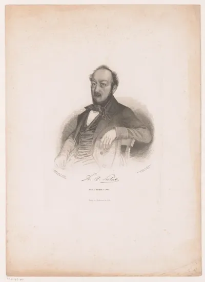 Portret van August Siebert