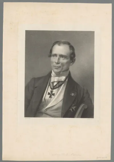 Portret van August Theodor Grimm