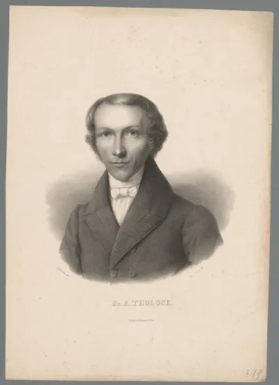 Portret van August Tholuck
