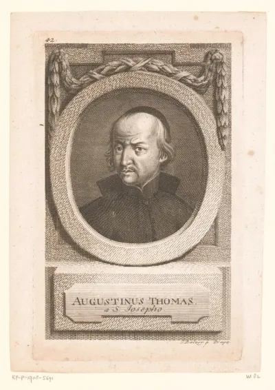 Portret van August Thomas Josepho