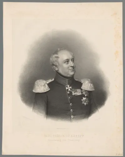 Portret van August van Oldenburg