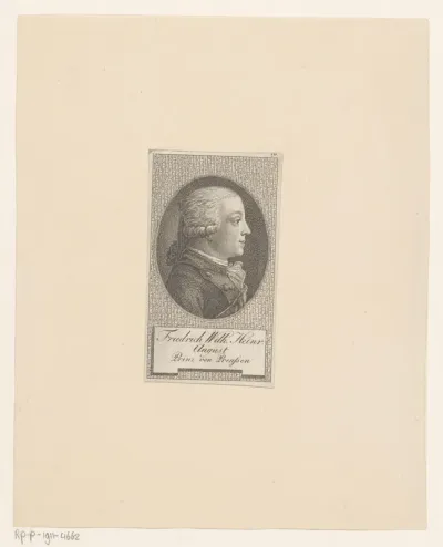 Portret van August van Pruisen