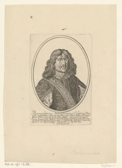 Portret van August van Saksen-Weißenfels