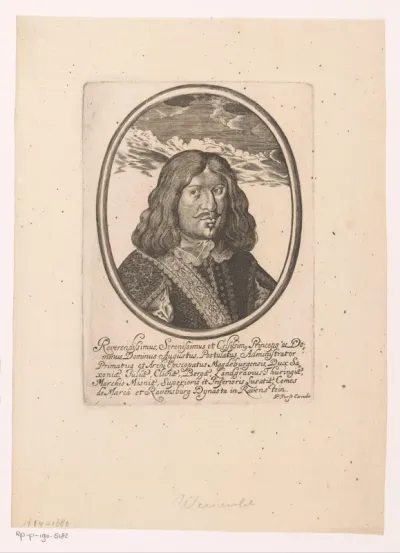 Portret van August van Saksen-Weißenfels