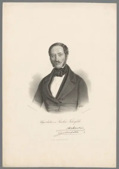 Portret van August von Saucken-Julienfelde