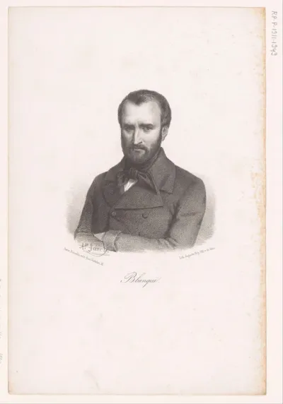 Portret van Auguste Blanqui