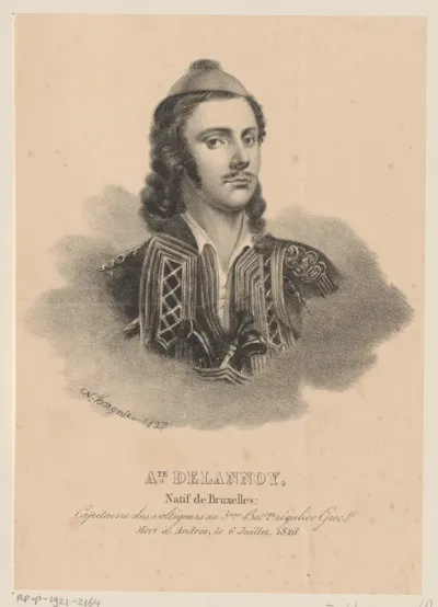 Portret van Auguste Delannoy