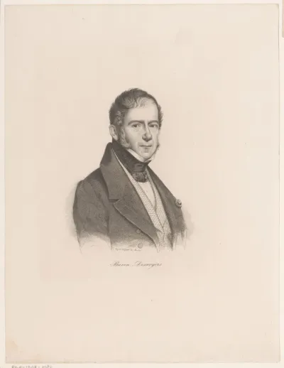 Portret van Auguste Gaspard Louis