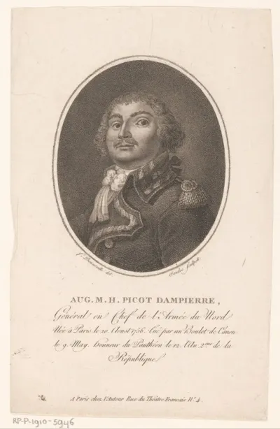 Portret van Auguste Marie Henri Picot
