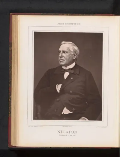 Portret van Auguste Nélaton