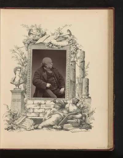 Portret van Auguste Préault