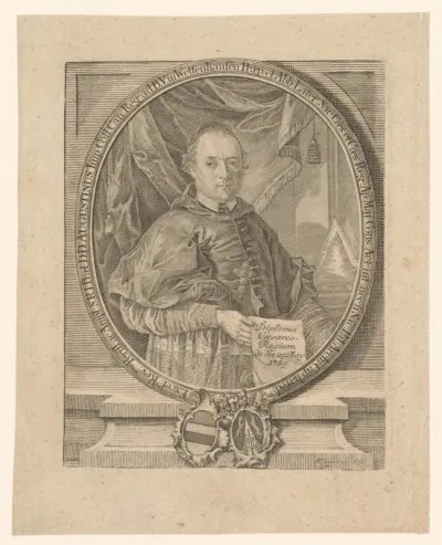 Portret van Augustin Bauhof