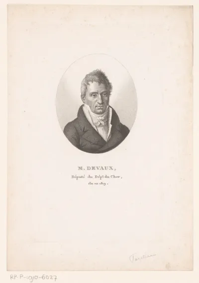 Portret van Augustin Devaux