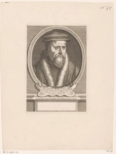 Portret van Augustin Marlorat du Pasquier