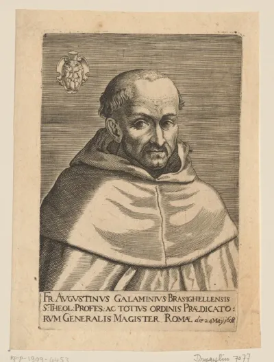 Portret van Augustino Galaminio