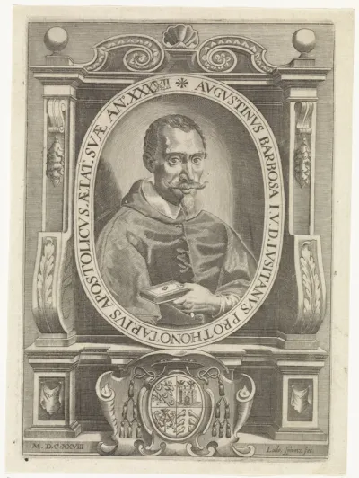 Portret van Augustinus Barbosa