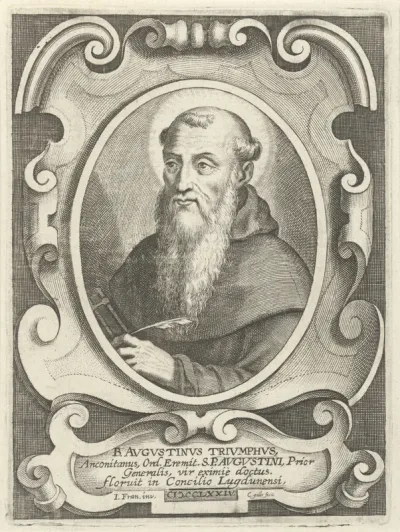 Portret van Augustinus de Ancona