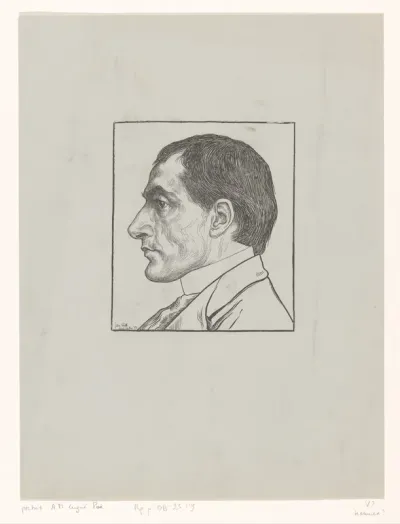 Portret van Aurélien-Marie Lugné