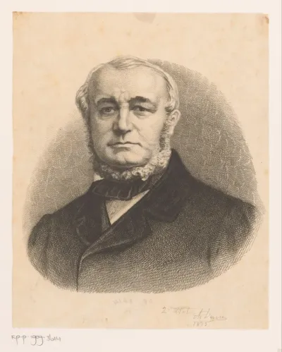 Portret van B.N.J. Olin