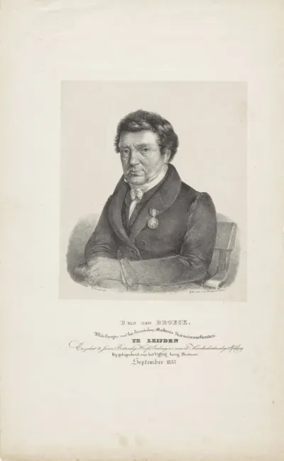 Portret van B. van den Broek