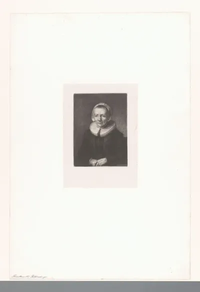 Portret van Baertje Martens